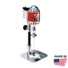 Eastman Cloth Drill with a red and silver color scheme, designed for drilling holes through fabric, with a 'Made in USA' flag.